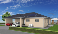 Bungalow 126 Walmdach