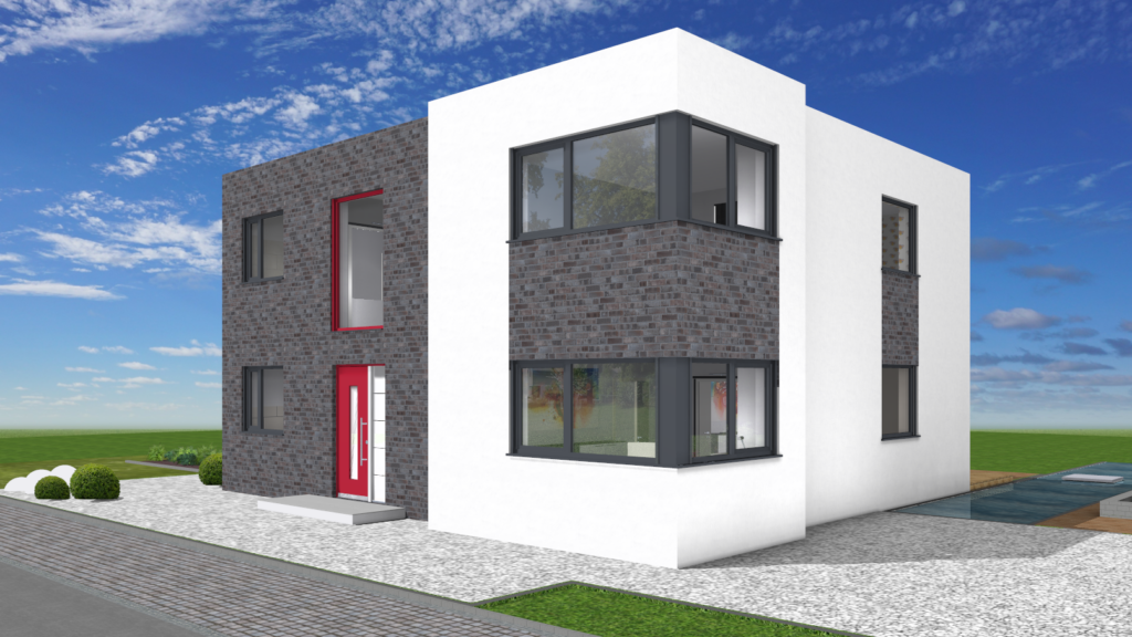 Bauhaus 174 mit Klinkerfassade