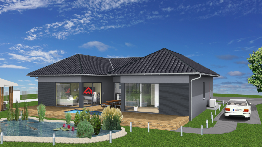 Bungalow U-Form 130