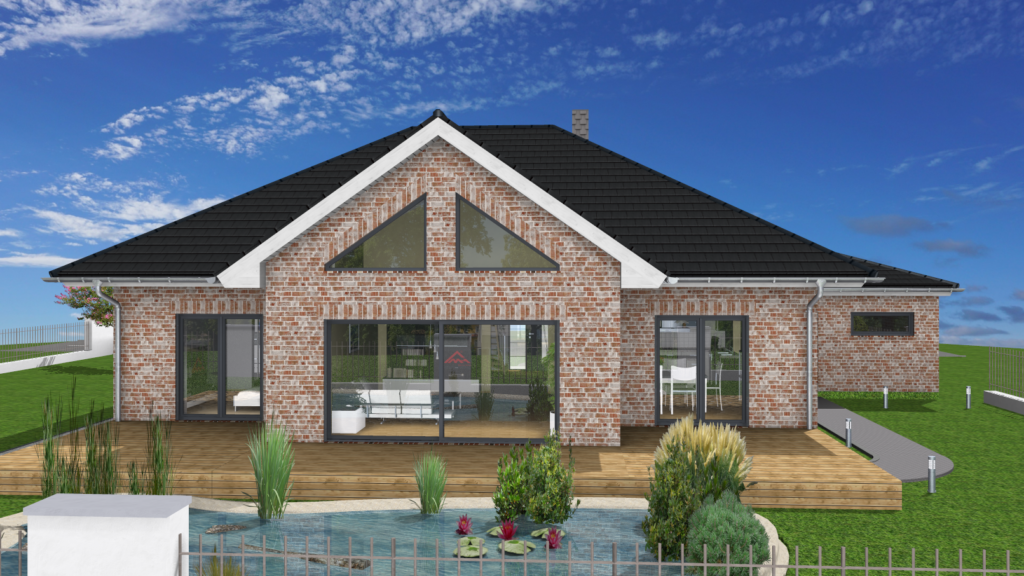 Bungalow 142 (Klinker, dritter Giebel)