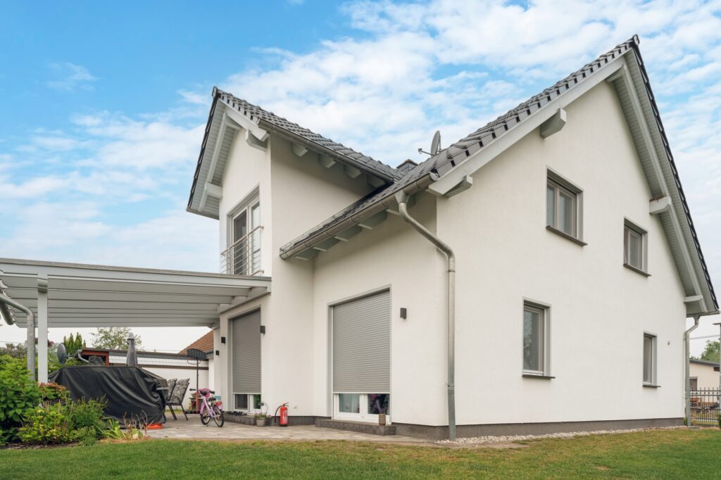 Haus mit Satteldach