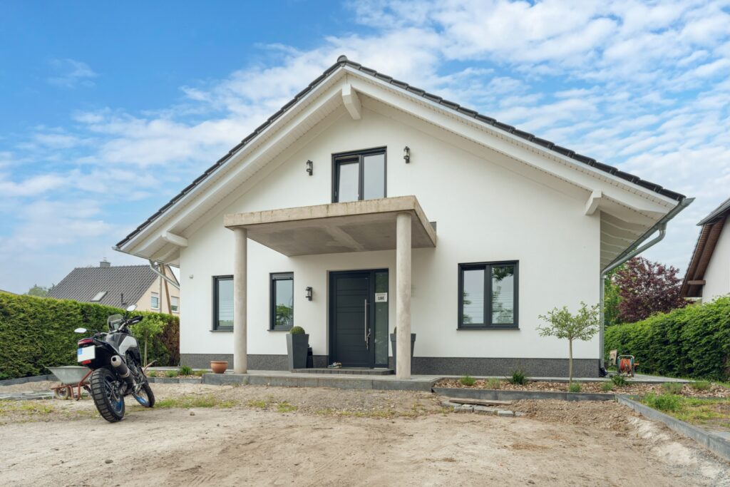 Haus mit Satteldach