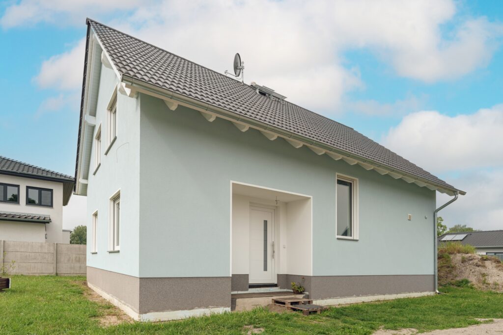 Haus mit Satteldach