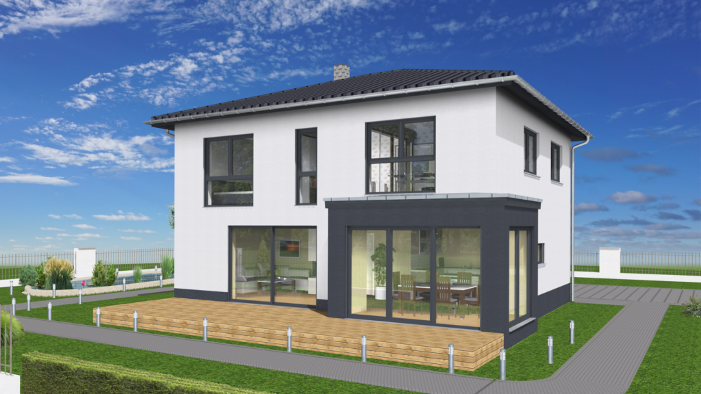 Moderne Stadtvilla 153 m²