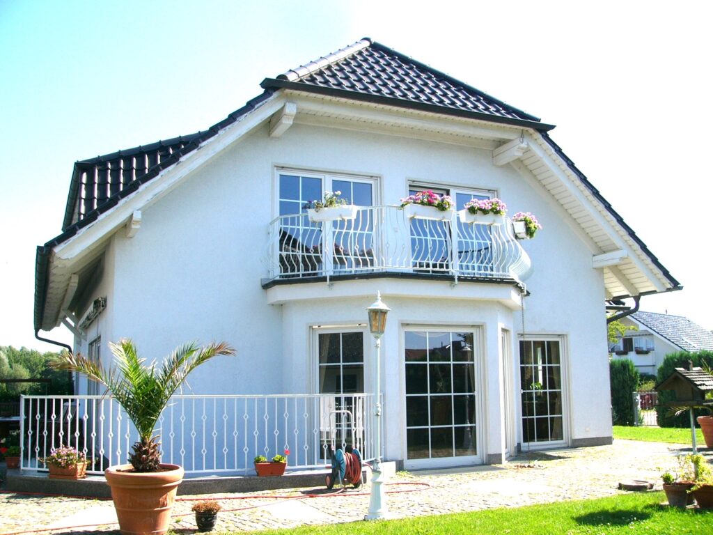 Haus mit Satteldach