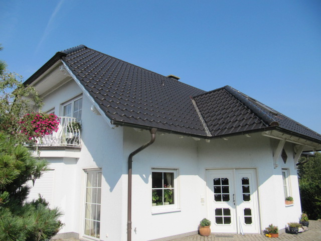 Haus mit Satteldach