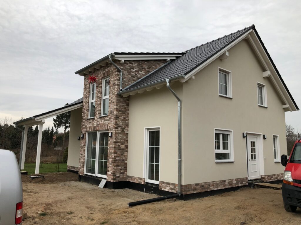 Haus mit Satteldach