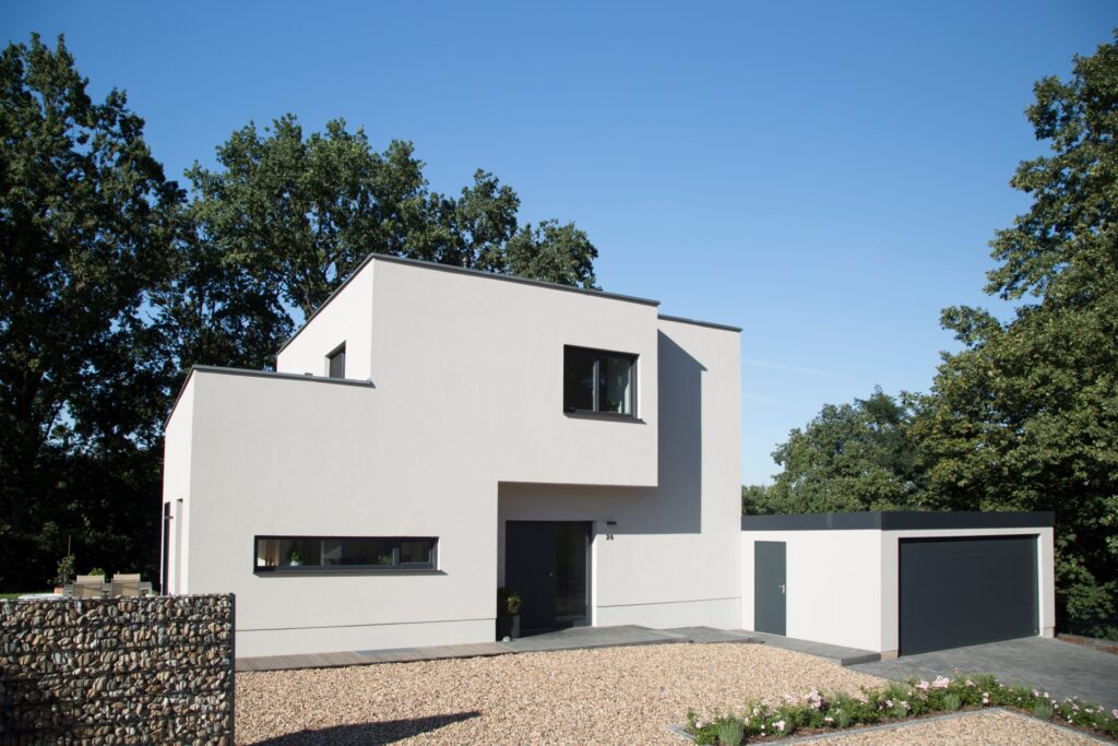 Haus im Bauhausstil aus dem Jahr 2016