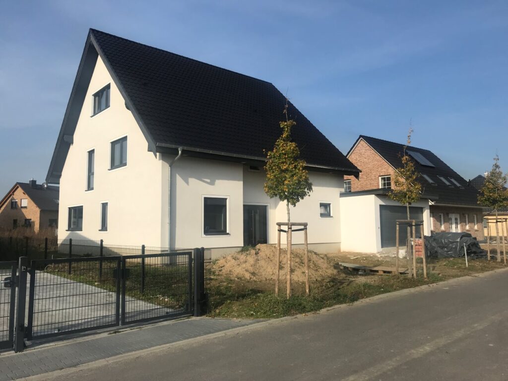 Haus mit Satteldach